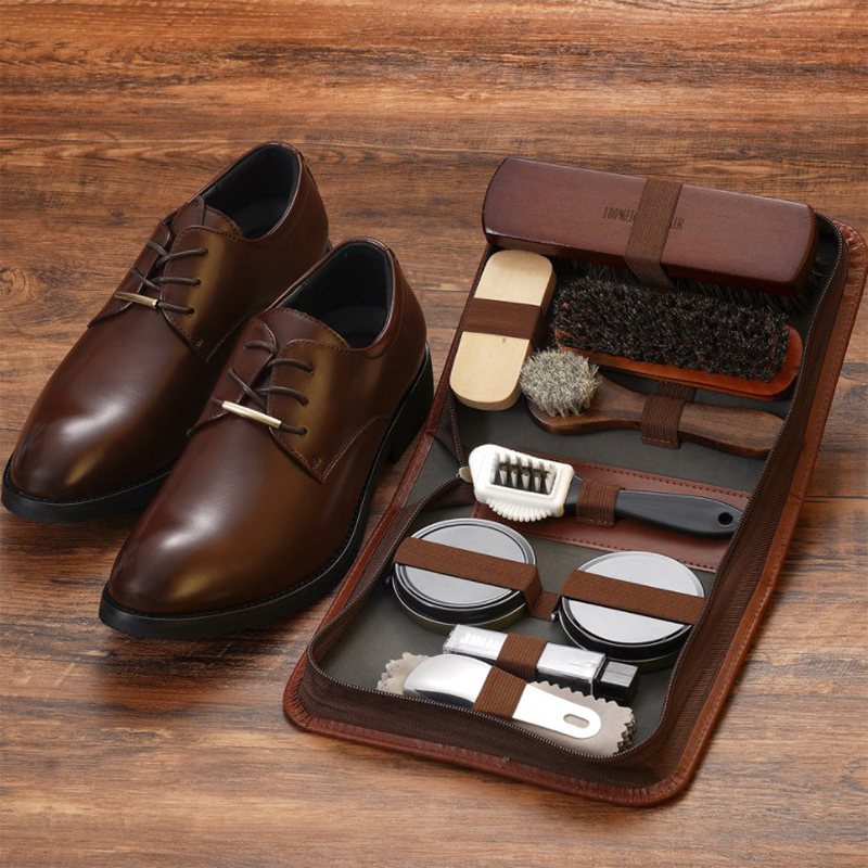 Care For Sneaker - Sikat sepatu HorseHair, Set alat pembersih