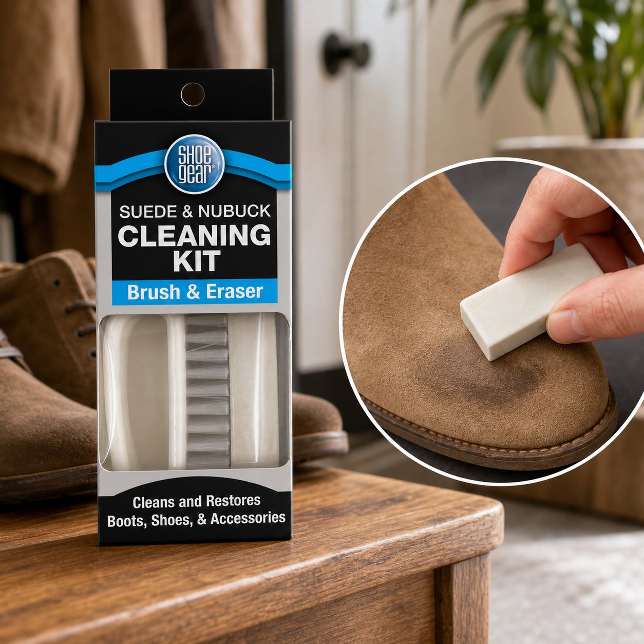 Sneaker Care Suede - Kit Perawatan Sepatu Suede dan Nubuck
