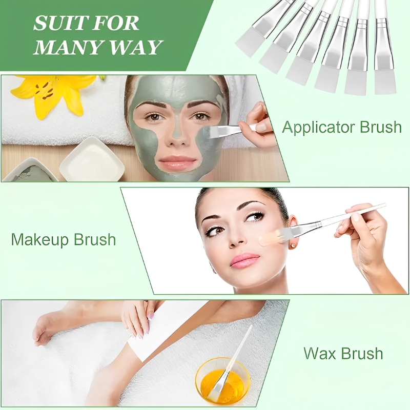 12 Buah/Set Kuas Masker Wajah  - Brush Bristle Set ulasan dan harga