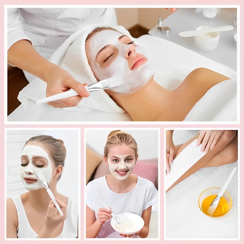 12 Buah/Set Kuas Masker Wajah  - Brush Bristle Set ulasan dan harga