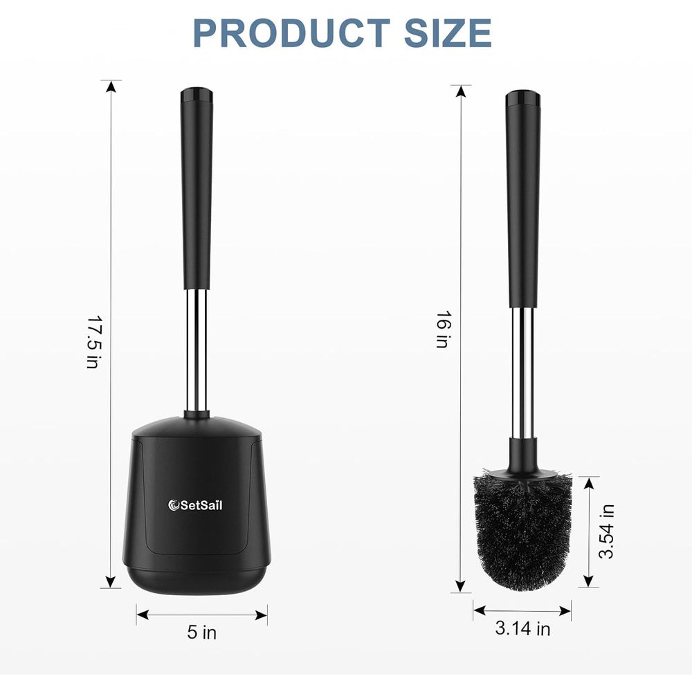 Tempat Sikat Toilet dengan Tut - Brush Bristle Set ulasan dan harga