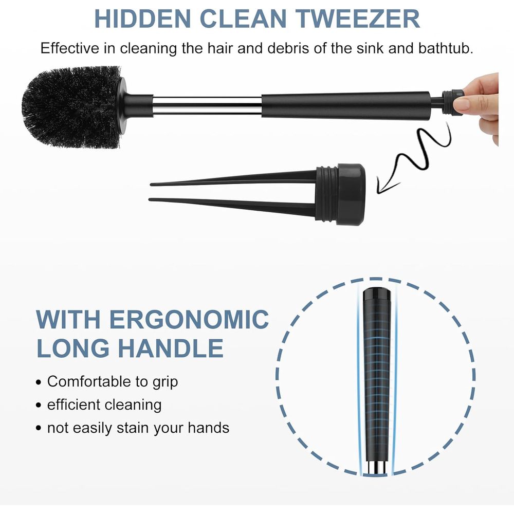 Tempat Sikat Toilet dengan Tut - Brush Bristle Set ulasan dan harga