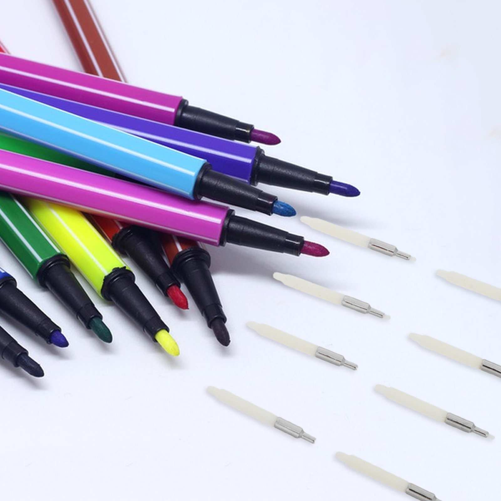 12 Buah Pena Spidol Ujung Halu - Midsole Marker Paint ulasan dan harga