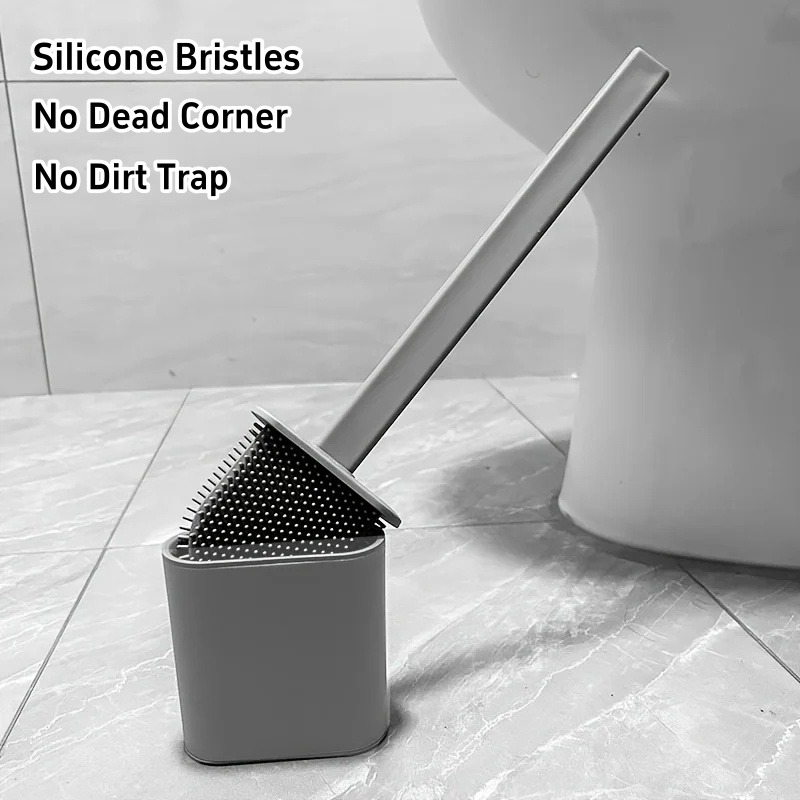 Sikat Toilet Anti Bocor Dengan - Brush Bristle Set ulasan dan harga