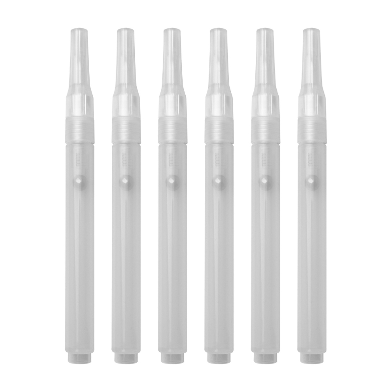 6 Buah Pena Kuas Kosong Bening - Midsole Marker Paint ulasan dan harga