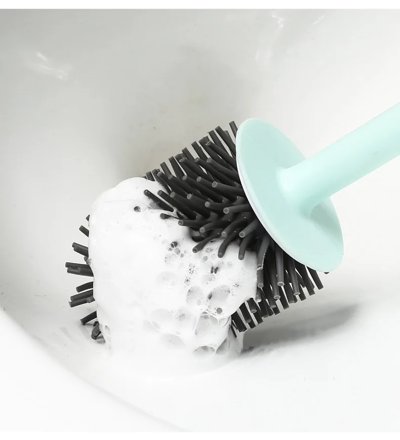 Toilet Brush Set Holder Nylon/ - Brush Bristle Set ulasan dan harga