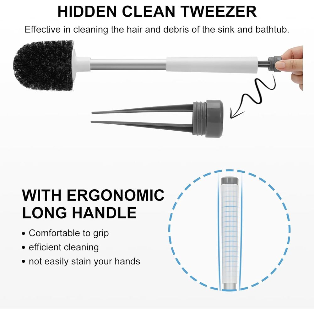 Tempat Sikat Toilet dengan Tut - Brush Bristle Set ulasan dan harga